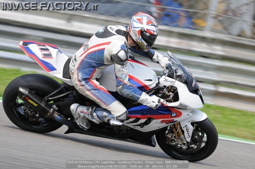 2009-05-09 Monza 1761 Superbike - Qualifyng Practice - Ruben Xaus - BMW S1000 RR